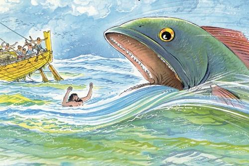 Image from "The Book of Jonah" by Peter E. Spier 