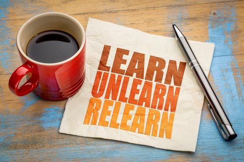 Learn-Unlearn-Relearn © Marek Uliasz / iStockphoto